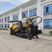 Foreuse directionnelle horizontale sans crevaison Goodeng GS250-LS, alimentée au diesel, diamètre de forage 800 mm, moteur pompe haute performance