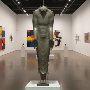 Escultura de bronce de 'El Turbulento Interior' - Product Image 6