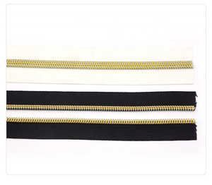 Golden <strong>Teeth</strong> Roll Zipper High Quality Custom Plastic 5# Factory <strong>Zip</strong> Eco-Friendly Long Chain for Jackets &amp; Bags Rubber Nylon - Product Image 4