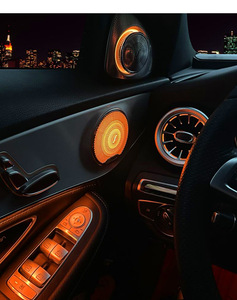 Accessoires de modification intérieure éclairés avant et arrière pour <span class=keywords><strong>Mercedes</strong></span>-Benz Classe <span class=keywords><strong>C</strong></span> Turbo, compatibles avec les éclairages d'ambiance des aérateurs. - Product Image 6