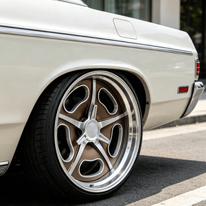 Jantes forgées Bku en 2 pièces, 18, 19, 20 pouces, 5x120.65, jantes en alliage polies sur mesure à fond profond pour Chevy <span class=keywords><strong>Chevrolet</strong></span> Bel Air Impala <span class=keywords><strong>Nova</strong></span> - Product Image 2