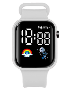 Rainbow Neue elektronische LED-Uhr für Studenten Mode Einfache digitale Sport uhr für Kinder uhren - Product Image 6