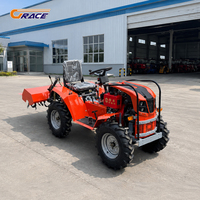 Tracteur agricole multifonctionnel Grace Mini 4WD avec moteur diesel PTO et pompe