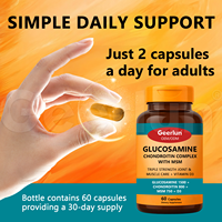 Prix de gros – Capsules de Vitamine D3 sans sucre pour la santé des articulations et des muscles – Complexe Glucosamine Chondroïtine – Personnalisable