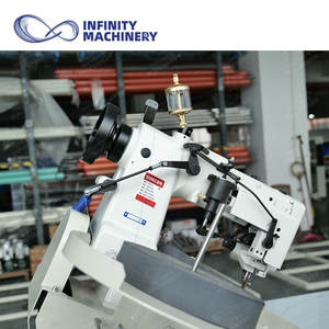 Colchón industrial semiautomático, mesa fija, cinta para cubrir bordes, máquina de coser con <span class=keywords><strong>Singer</strong></span> 300U - Product Image 4