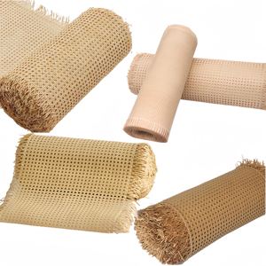 Canne en rotin blanchi directe d'usine, osier traditionnel pour meubles - Product Image 2