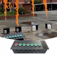 Machine à Flammes Géantes Facile à Contrôler, Machine à Effet de Feu DMX, Machine à Jet de Flamme pour Scène