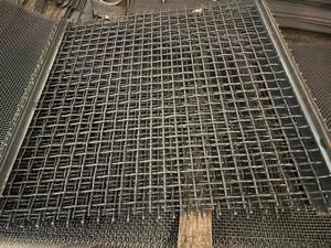 Woven Heavy Duty <b>Vibrating</b> Bending Screens Wire Mesh Screen Filter with Square Holes Square Welding Heavy-Duty Crimped Wire Mesh - Product Image 5