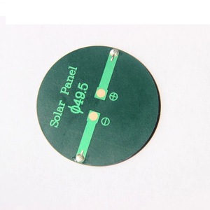 Masuyoshi Mitsu Circular <b>Solar</b> <b>Panel</b> 49.5mm 0.15W Polycrystalline Silicon Flexible <b>Solar</b> Cell - Product Image 2
