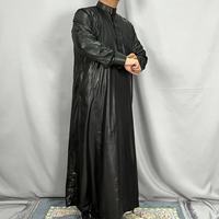 Daffah original filé polyester à manches longues robe islamique caftan Jubah Abaya Jalabya ethnique arabe Thobe vêtements musulmans pour l'Aïd