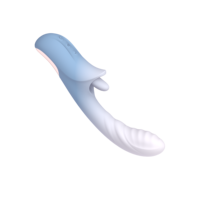 Zungenvibrator Sexspielzeug mit 10 Modi Klitoris- & G-Punkt-Nippelstimulator Dildo-Vibrator IPX6 Wasserdicht USB-Aufladbar für Frauen