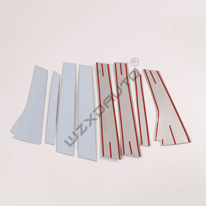 WZXD Car Steel <b>Window</b> Frame Sill Molding Strip Protective <b>Cover</b> Tim for Fit 2014 2015 - Product Image 6
