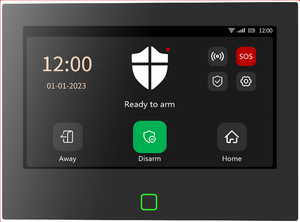 ระบบเตือนภัยอัจฉริยะ Staniot H700-4G GSM 4G WiFi Tuya ไร้สาย หน้าจอ IPS สีเต็มรูปแบบขนาด 7 นิ้ว วัสดุ ABS ระบบกันขโมยสำหรับบ้านอัจฉริยะ - Product Image 2