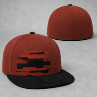 Cappello da Baseball Strutturato a 6 Pannelli Stile 59 con Etichetta Personalizzata, Streetwear Urbano Gotico con Ricamo 3D e Visiera Curva