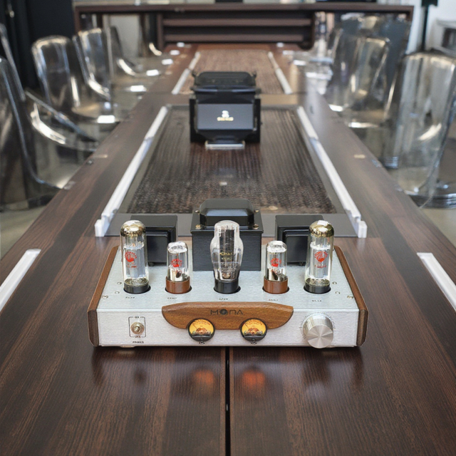 Listen to the Echoes of Time - EL34 Vacuum Tube Amplifier Single-ended Home Hi-fi 2.0 Convenient Connection 220V