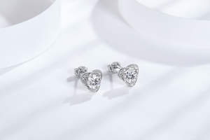 Boucles d'oreilles pour femmes Rui Zun, bijoux de mode, argent pur, inspiration créateur - Product Image 4