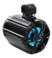 OEM & ODM 6.5 "Speaker menara Wakeboard paduan aluminium braket Putar 360 ° lampu LED multiwarna DBS6593 perlengkapan laut