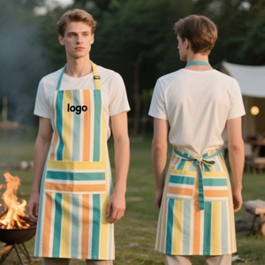 Kids Women Men Denim Waterproof <b>Aprons</b> Kitchen Chef <b>Apron</b> Custom logo <b>Apron</b> for Beauty Salon Hairdresser Barber <b>Work</b> - Product Image 1