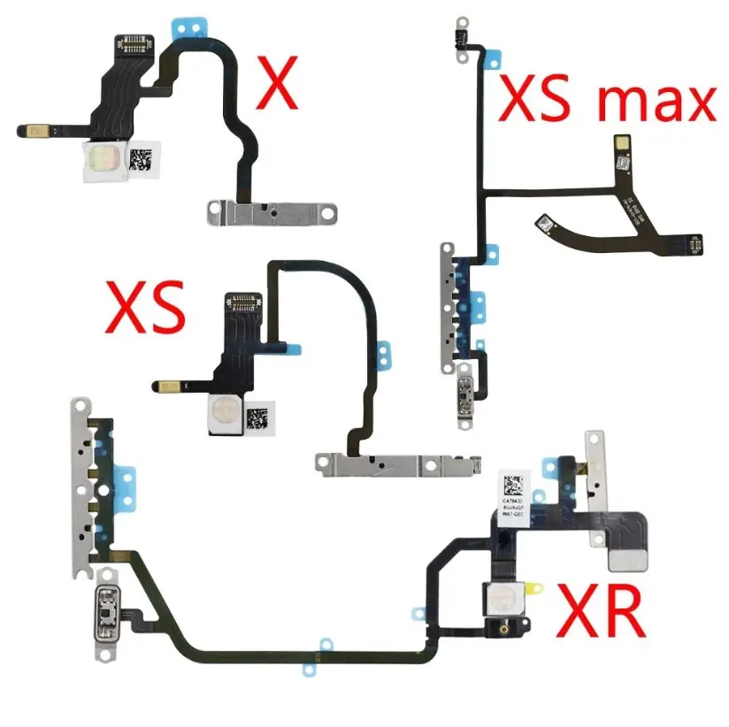 For iPhone 11 X XS XR Volume Flex Cable