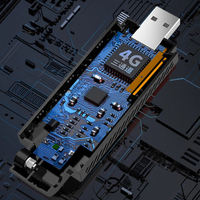 Hotspot inalámbrico portátil 4G/5G 150Mbps con interfaz USB LTE Ranura para tarjeta SIM externa Módem Tarjeta de red Enrutador 4G