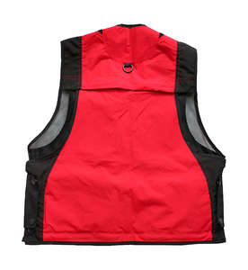 Gilet fotografico da uomo multi-tasca alla moda coreana, stile Hong Kong, con logo personalizzato stampato. - Product Image 4