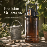 Bouteille d'hydratation Elite Direct Drinking Cap 2L Longstar OEM sans BPA, anti-fuite, écologique, avec corde, pour adultes, qualité alimentaire