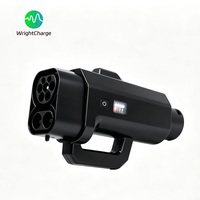 Nuevo Adaptador CCS2 GBT para Vehículos Eléctricos, 400A 1000V DC, Certificado CE, IP55, Modelo A03, Carga Ultra Rápida, Aplicación Inteligente, Actualización OTA, WrightCharge