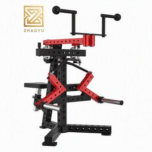 Macchina ZY per pressa pettorale in piedi con carico a piastre, attrezzo per allenamento spinta parte superiore del corpo per allenamento della forza del torace in palestra - Product Image 3