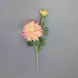21 "dalia del mattino fiore SPRAY 1F 1B [EF1460] fiore artificiale dalia artificiale - Product Image 3
