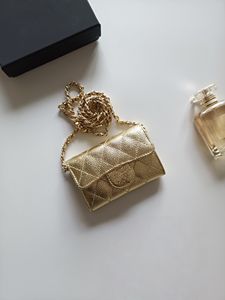 新款豪华紧凑型便携式防水防震零钱包菱形纹理皮革女式斜挎包手机钱包 - Product Image 6