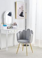 Chaise de canapé simple Ensemble de chaises de salon modernes Mobilier de salon Chaise de luxe Fauteuils en velours pour le salon de luxe