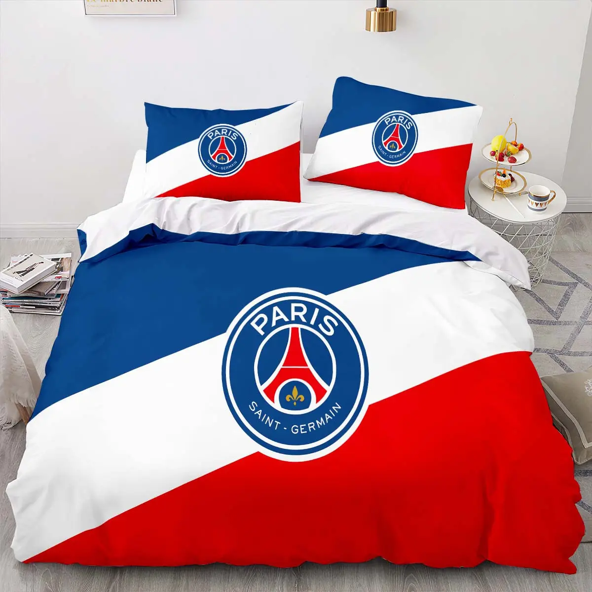 Football Club Bed Sets 3D printing Bedding Set King Size Comforter Set Twin Single Duvet Cover NO Bed Sheets Home textile