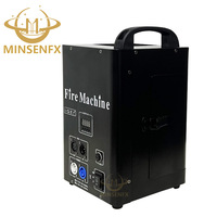 MINSENFX nouveau modèle machine à flamme 200W machine à flamme à tête unique pour spectacle d'effet de scène et festival machine à feu