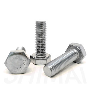 HOT M5 M6 M8 M10 3/8" 1/4 20 Grade 12.9 8.8 Zinc Stainless Steel Internal Thread Hexagon Hex Head Gr5 Flange Bolt and <b>Screw</b> - Product Image 4