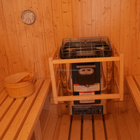 Sauna Traditionnel Extérieur en Gros pour Revendeurs et Distributeurs – Promotion : Sauna Baril en Cèdre Rouge Canadien pour 4-6 Personnes