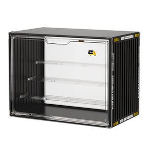 Grandi disegni containerizzati organizzatore acrilico per figure da collezione e scatola cieca giocattolo <span class=keywords><strong>LEGO</strong></span> e Mart Desktop Organizer Box - Product Image 5