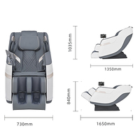 Chaise de massage la plus populaire de haute qualité, chaise de massage pour les hanches et le corps entier avec commande vocale AI, chaise de massage corporel