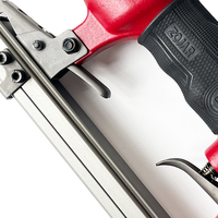 Pistolet à clous léger WISDOM 1013J Agrafeuse à bois Série 10 Clous de 100 Capacité Pistolet pneumatique pour rembourrage et meubles