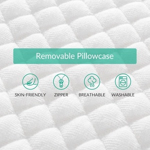 Ultra Thin Memory Foam <strong>Pillow</strong> for Belly and Back Sleep Thin, <strong>Flat</strong> Design for Cervical Alignment and Deep Sleep Bed <strong>Pillows</strong> - Product Image 6