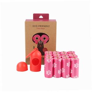 Fabricants de fournitures pour animaux de compagnie biodégradables, vente en gros de sacs à déchets pour animaux de compagnie épais, parfumés et anti-odeurs - Product Image 5