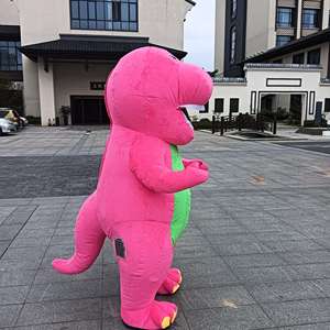 Inflatable <strong>Dinosaur</strong> Mascot Halloween Purple <strong>Barney</strong> <strong>Dinosaur</strong> Plush Cartoon Mascot <strong>Costume</strong> TV Movie <strong>Dinosaur</strong> Cosplay <strong>Costume</strong> - Product Image 5