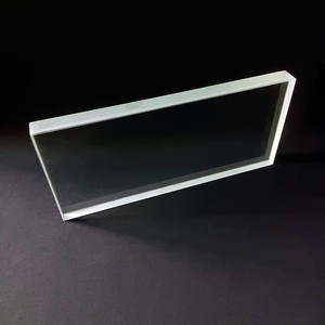 Plaque de <span class=keywords><strong>verre</strong></span> industrielle professionnelle transparente <span class=keywords><strong>en</strong></span> borosilicate 3.3 de 24 mm, résistante aux hautes températures - Product Image 2