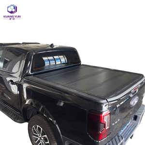 Couverture de Tonneau rigide à quatre volets intégrée étanche à Offre Spéciale pour <span class=keywords><strong>camion</strong></span> <span class=keywords><strong>ford</strong></span> <span class=keywords><strong>F150</strong></span> 2021-2026 - Product Image 4