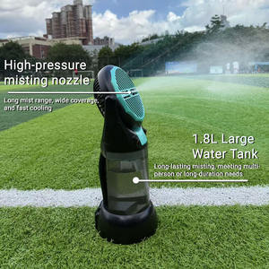 Icybreeze Buddy 10000mAh ventilador de niebla de agua portátil recargable eléctrico de escritorio retráctil aire acondicionado para acampar al aire libre - Product Image 1