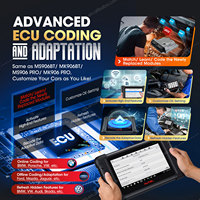 Autel MaxiDAS DS808S BT Herramientas de Diagnóstico Profesional para Automóviles con Mini VCI, Herramientas de Escáner OBD2 para Vehículos Diésel Universales