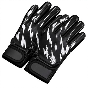 Gants de sport gaéliques à doigts entiers, motif en PU, antidérapants, fermeture auto-agrippante, pour hommes, extérieur, toutes saisons - Product Image 5