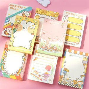 Custom Gerecycled Milieuvriendelijk Papier Memo Pads Briefpapier En Schoolbenodigdheden Groothandel Kawaii Desktop Planner Met Veel Design