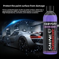 SHINEARMOR Agent de Revêtement en Spray Puissant et Rapide pour Peinture Automobile et Verre, Spray Cristallin Hydrophobe Violet