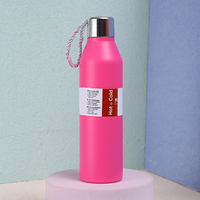 Hot selling custom logo double wall insulated vacuum flask stainless steel water bottle