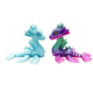 มังกรขยับได้ รุ่น Majestic Sea Dragon พร้อมปากเปิดได้ พิมพ์ 3 มิติ รูปสัตว์ ยืดหยุ่นได้ - Product Image 4